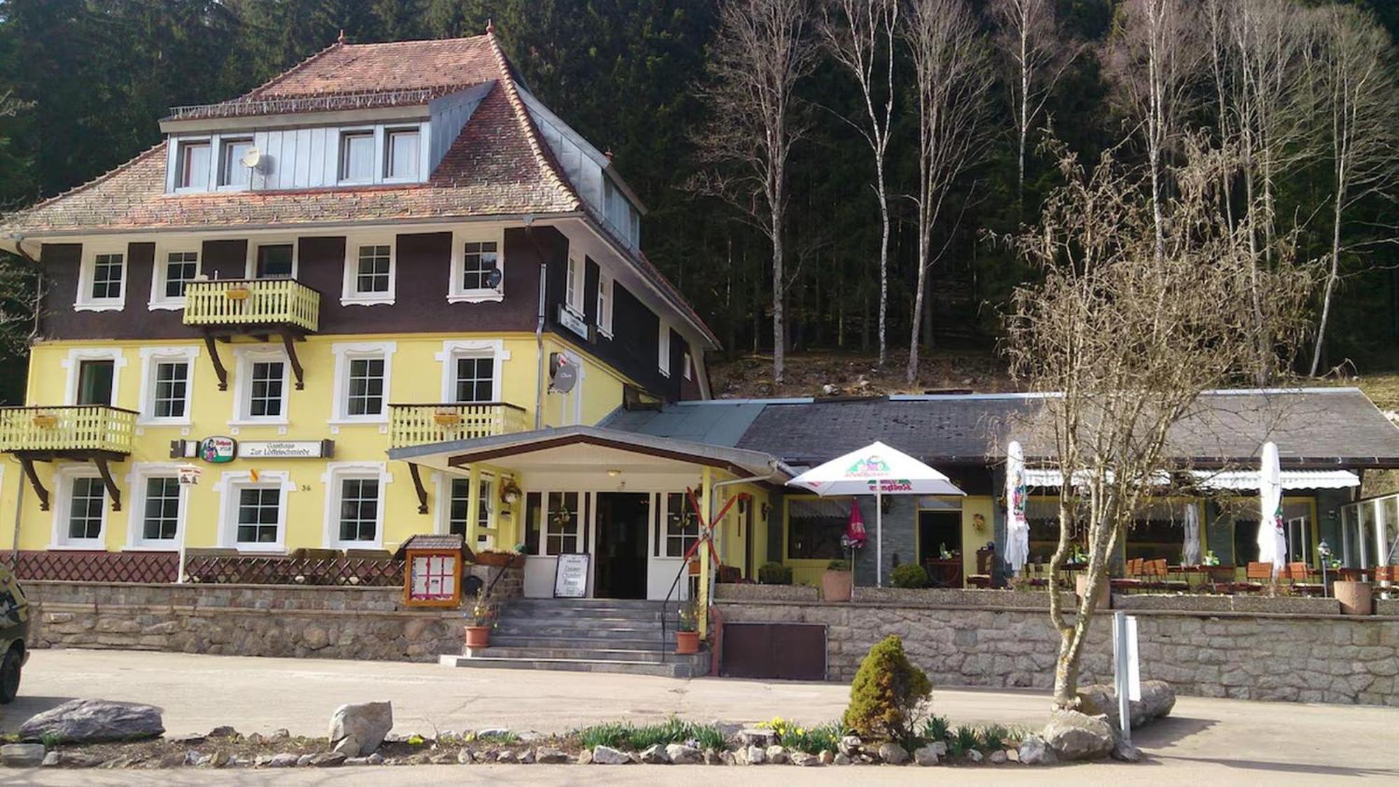 Gasthaus Hotel Loeffelschmiede เฟลด์แบร์ก ภายนอก รูปภาพ